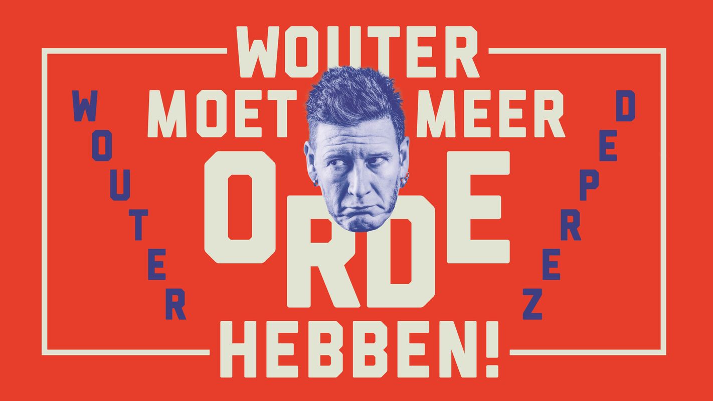 Wouter moet meer orde hebben!